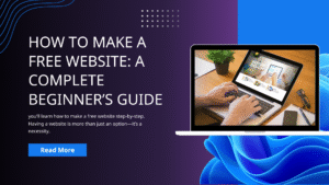 make free website, website for beginners