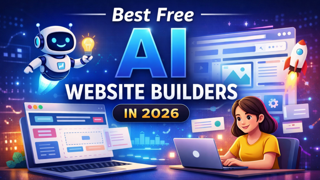 best free AI website builder
