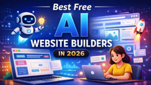 best free AI website builder